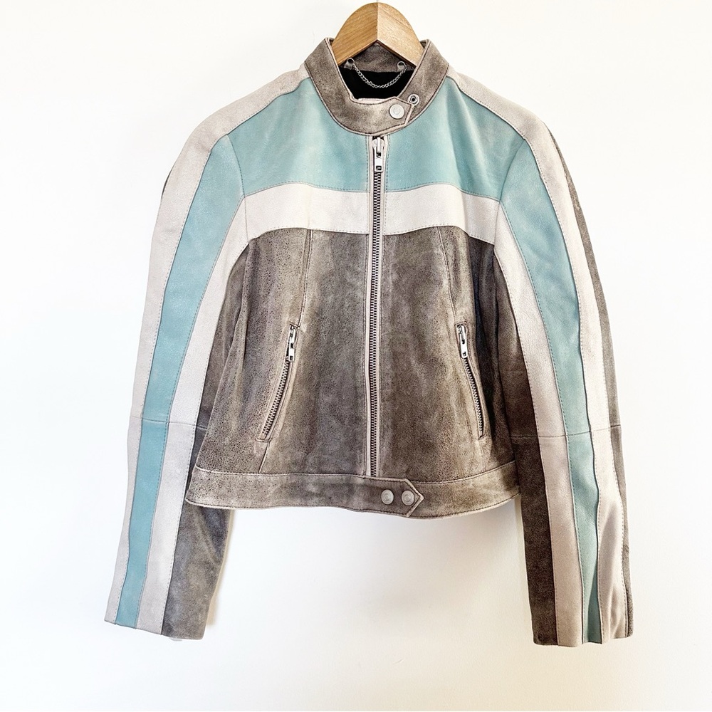 Free People We The Free Fast Lane Moto Jacket - Picture 10 of 16